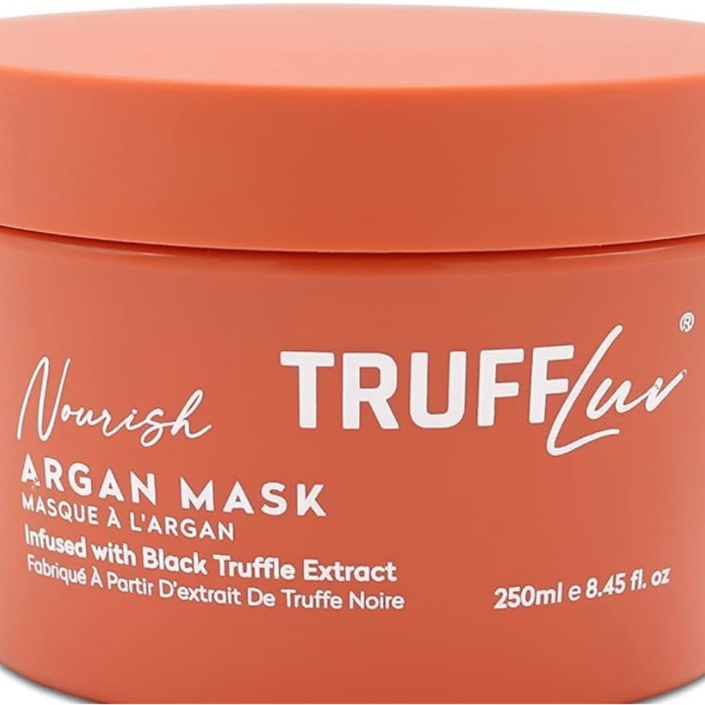 TRUFFluv nourish argon mask for hair with black truffle extract